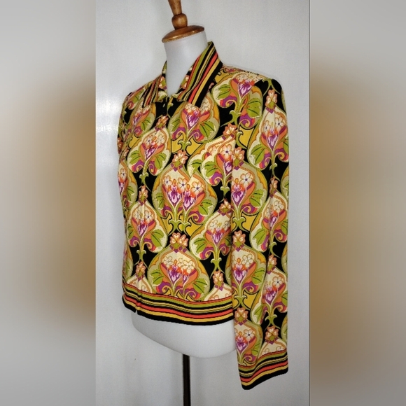 DELIGHTFUL SILK MAGGIE LONDON JACKET - Picture 8 of 11